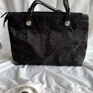 Brighton Elegant Black Patterned Women's Bag
